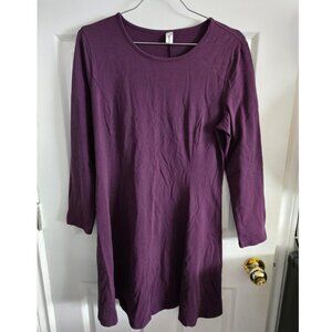 Aphratti Women's Crew Neck Long Sleeve Fit and Flare Casual Skater Dress